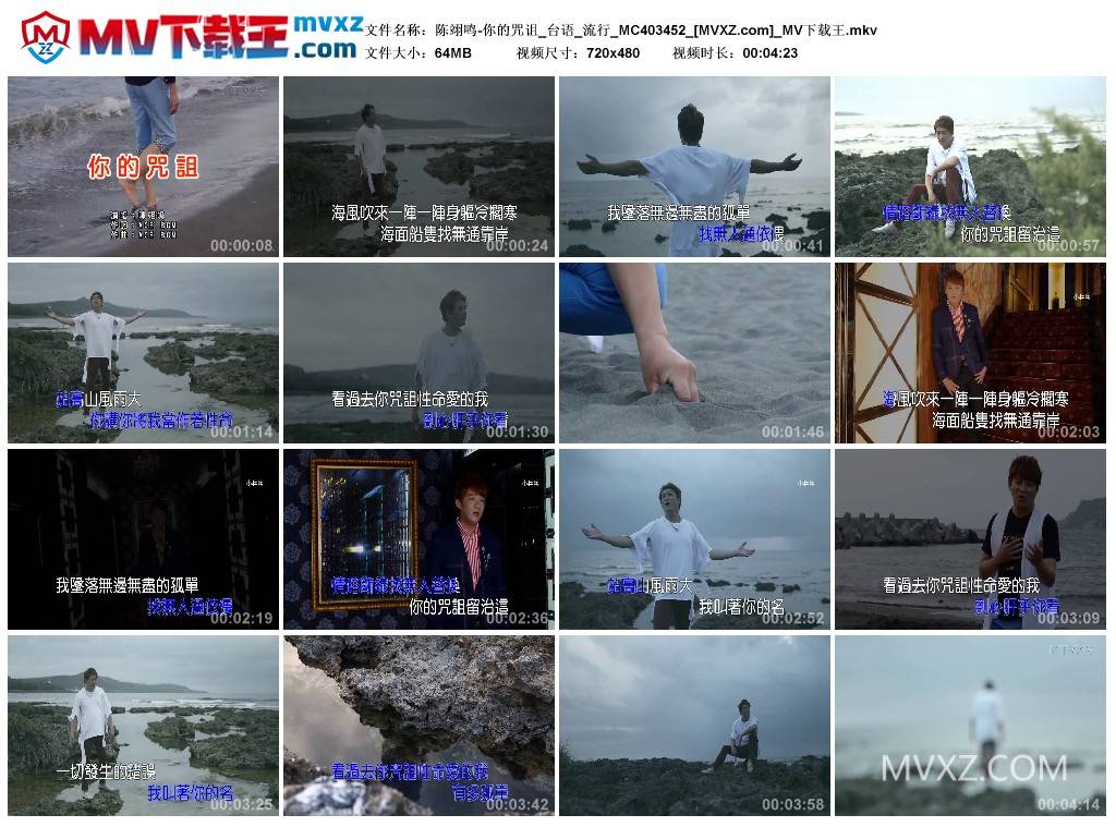 陈翊鸣-你的咒诅_台语_流行_MC403452